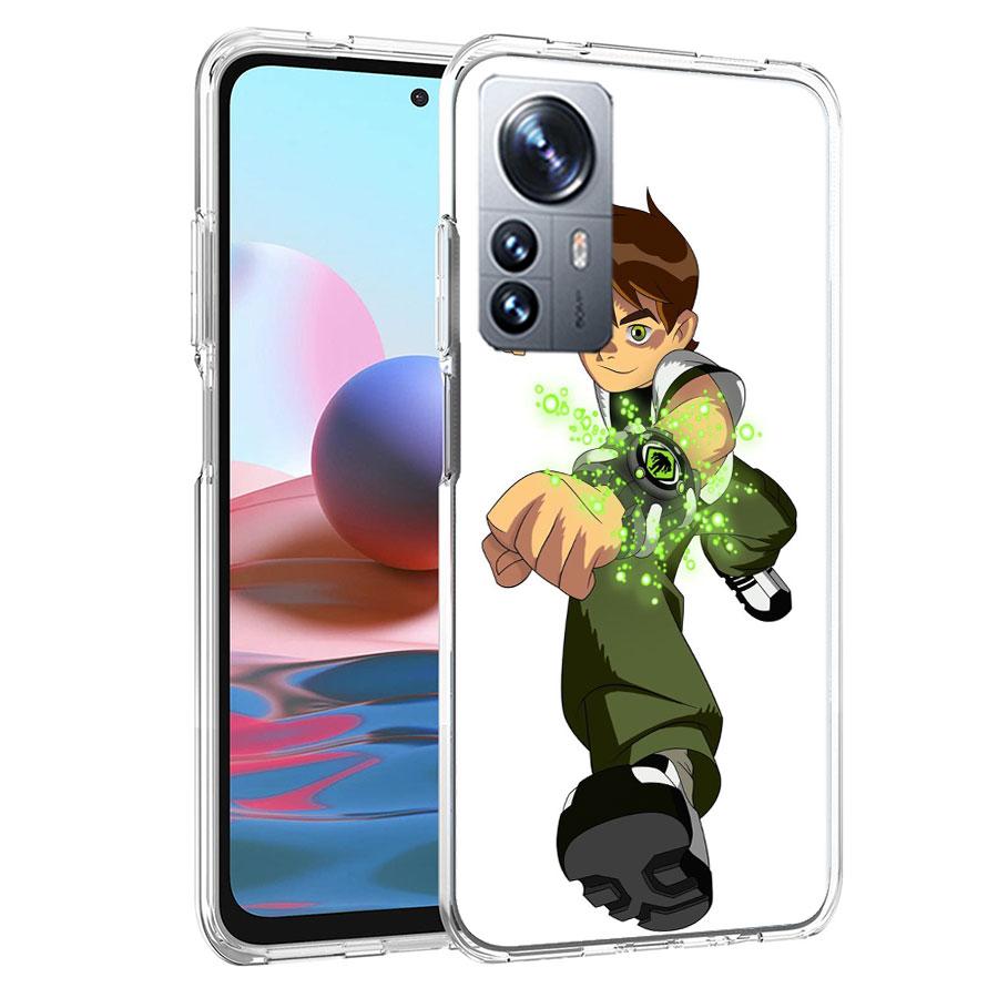 Ben Cartoon 10 Phone Case For Redmi Note 15 Pro 5G 14 13 12 Pro Plus 11 11T 11E 11S 10 Pro 10S 9 9S Cover Cell Clear with Suitab