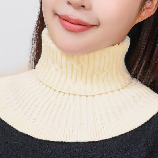 Fake Collar Scarf Quick-Drying Thickened Warm Fake Collar Scarf Winter Decorative Warm Neckwear Layering