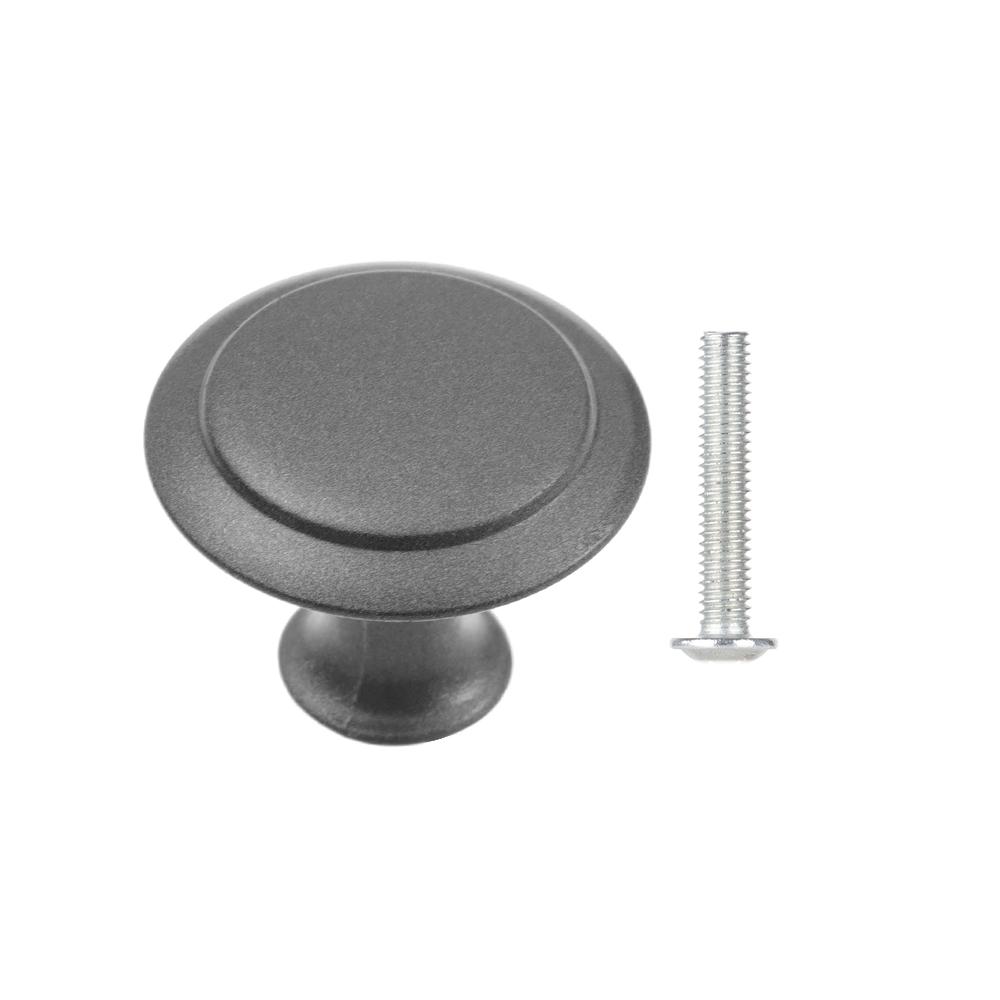 Round Alloy Cabinet Handles Knobs Kitchen Cupboard Door Wardrobe Pulls Drawer Furniture Hardware Fittings