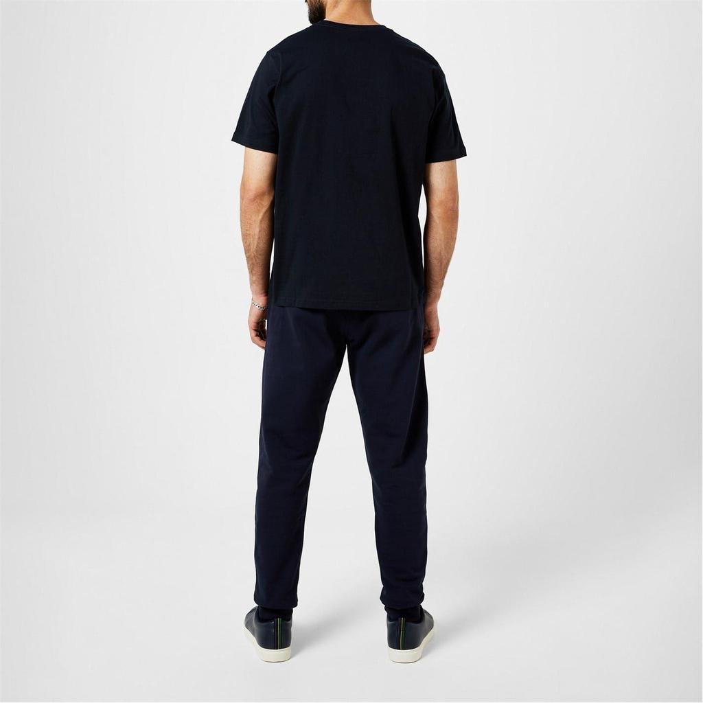Paul Smith Mens Embroidered Motif Cotton T-Shirt