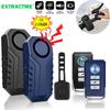 110dB Wireless Bicycle Horn Alarm with Remote Control IP55 Waterproof Anti-theft Bike Motorcycle Scooter Vibration Alarm2