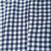 ZANZEA Women Bows Collar Summer Casual Short Sleeve Grid Print Dress