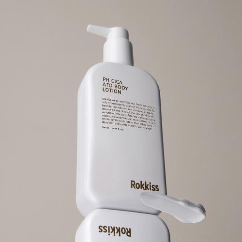 Rokkiss Mildly Acidic Cica Ato Body Lotion 500ml 1