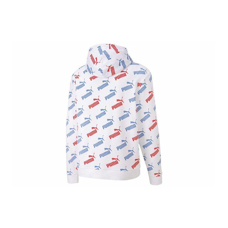 Puma AMPLIFIED Sweatshirts Men's White Hooded Moderate Regular 582795-62