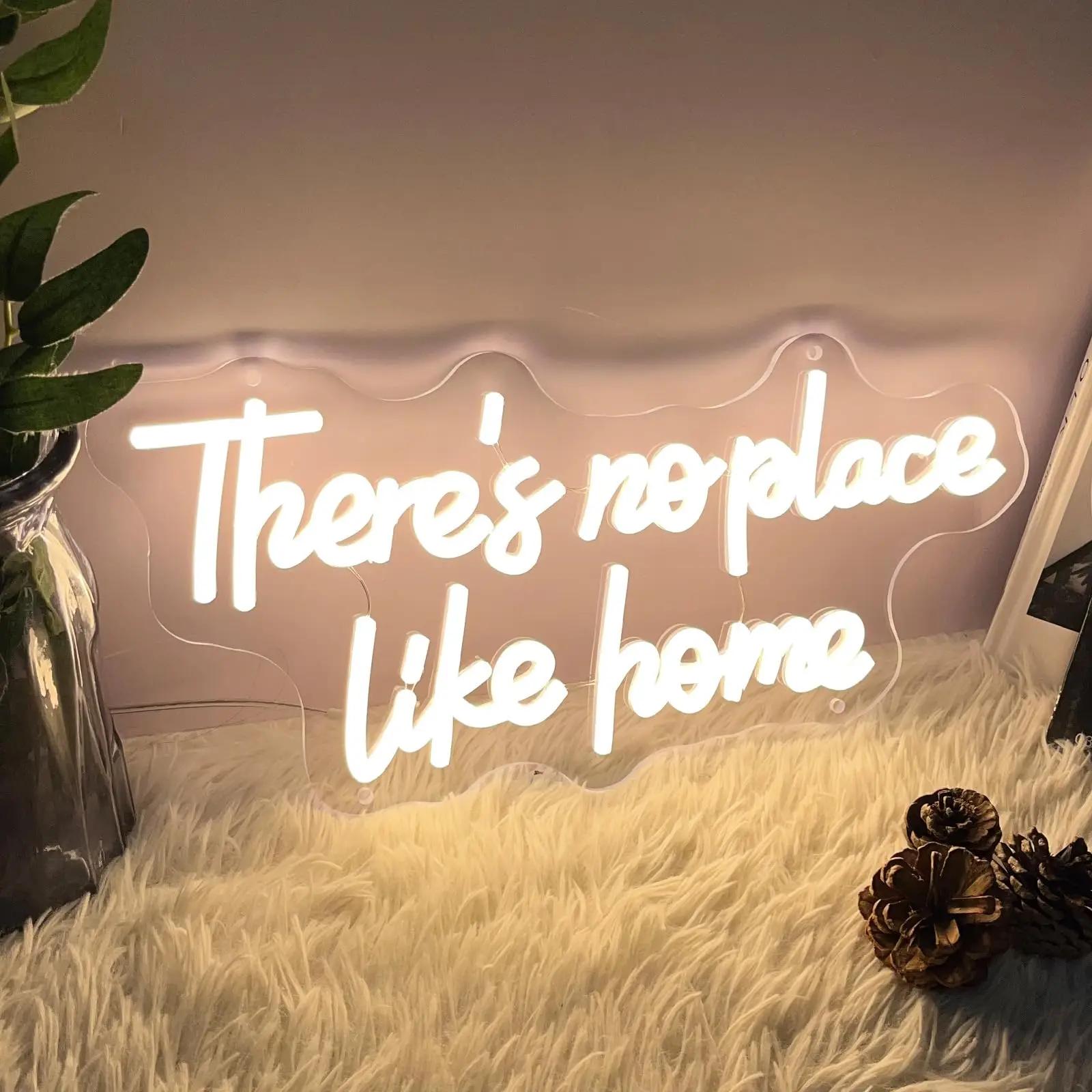 

There s No Place Like Home Neon Sign Led Neon Lights Neon Signs for Wall Decor Light Up Sign for Birthday Party Club Gift