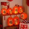 Festive Chinese Lantern Mid-Autumn Spring Festival New Year Decoration Outdoor Hanging Paper Palace Lanterns Festival Atmosphere