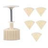 Diy Dessert Making Kit Dual-Head Pastry Mold, 2-in-1 DIY Baking Press Tool for Mooncake Kitchen Supplies Holidays Cookie Cake, Detachable