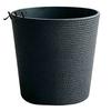 Simple Decorative Garden Ornament Large Tall Resin Planter, Thickened Faux Stone Plant Pot with Embossed Small Succulent Texture, Modern Flower