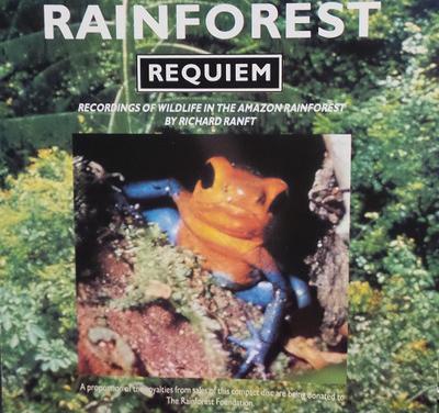 CD RICHARD RANFT - Rainforest Requiem MANCD1 ManKind Music 1990 UK Sound Effects & Nature Used