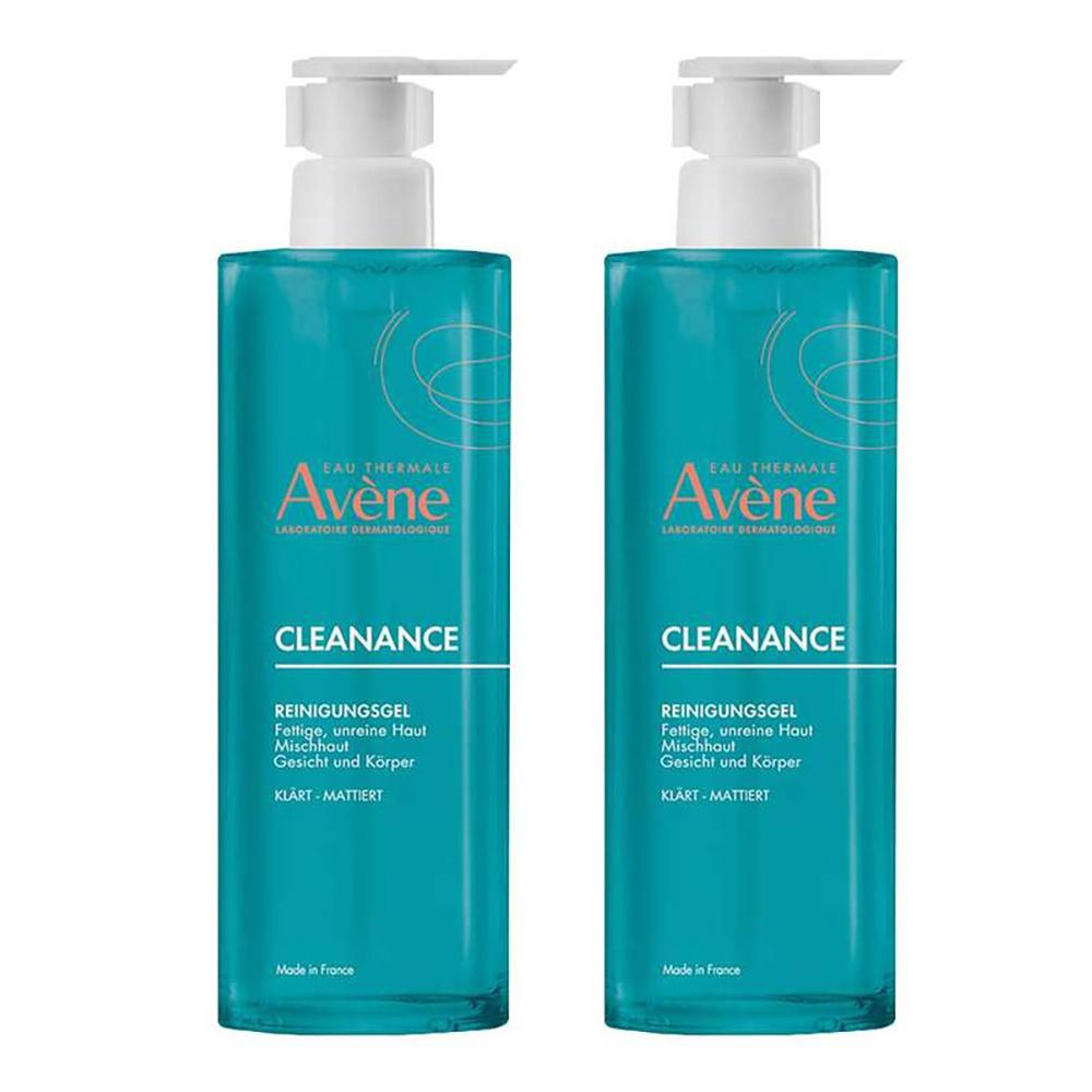 Avène Cleanance Cleansing Gel 400Ml Set Of 2