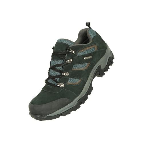 Scarpe Escursionismo Uomo Mountain Warehouse Phantom II: Tomaia In Pelle Scamosciata, Fodera In Rete, Rinforzi Su Tallone E Punta - Traspiranti E Durevoli
