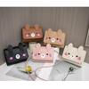 Kids Mini Handbag Cute Pu Shoulder Bag For Girls Princess Coin Purse Wallet