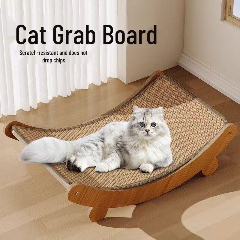 Sisal Cat Scratcher: Durable, Non-Shedding Large Cat Claw Board & Nest - Anti-Scratch Sofa Protector Mat