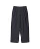 Keoseuuteommellou Black Relaxed Fit Check Setup Pants Cwpam25432Bkx