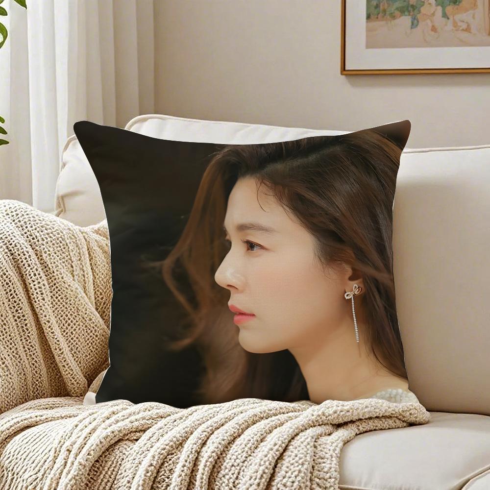 actor gentle KKim Haneul Cushion Cover Pillowcase Antidustmite living Room Sofa Decor Cushion Room
