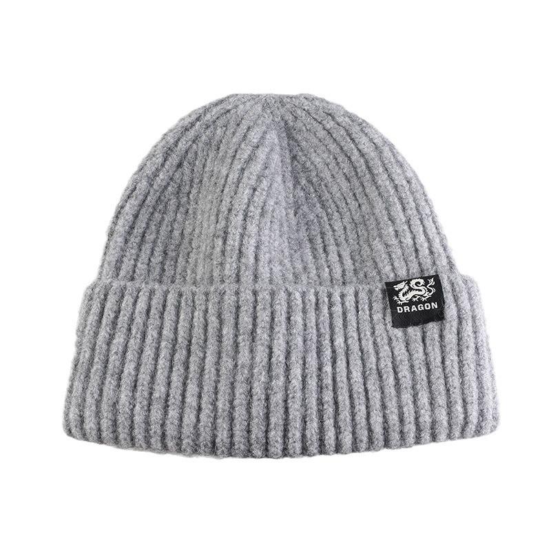 All match Warm Wool Hat Outdoor Cold Protection Ear Protection Cold Hat Showing Face Small Knitted Hat Pullover Cold Hat