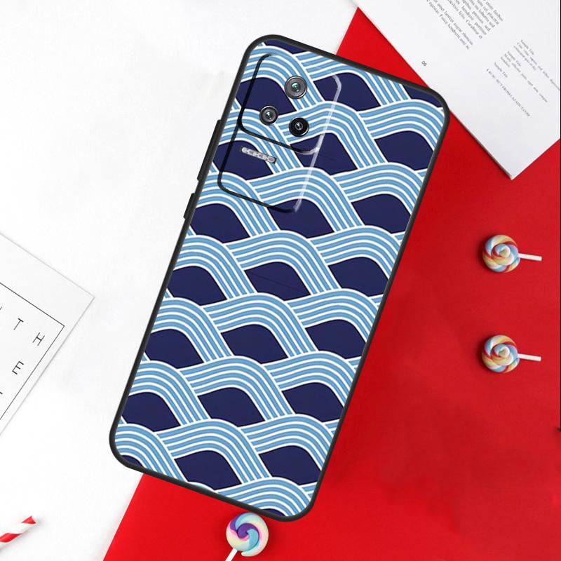 

Чехол в японском стиле с цветочной текстурой для Xiaomi 13T 11T 12T 14T Pro 13 14 15 Ultra POCO X7 Pro X3 X5 X6 F5 F6 M6 Pro Xiaomi 13