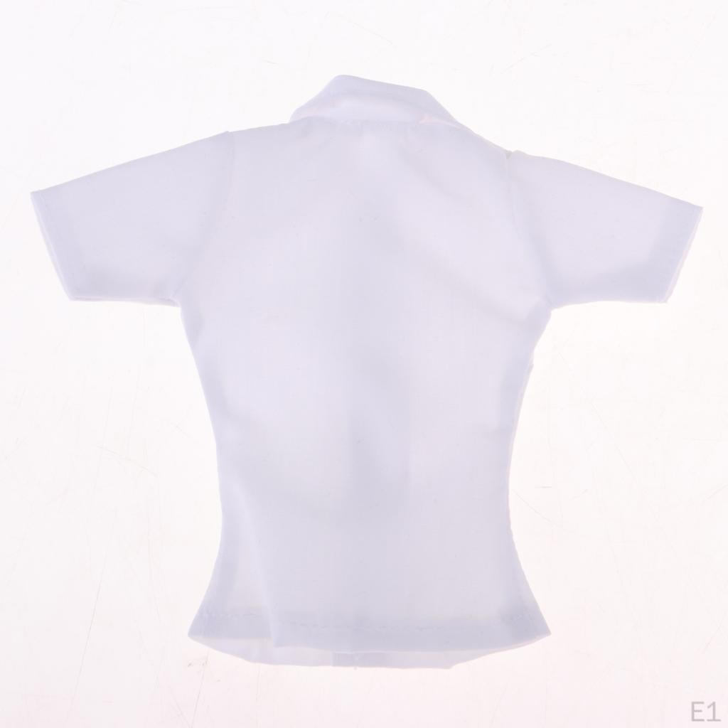 1/6 Short Sleeve Shirt , Clothes for 12inch Female Action Figures