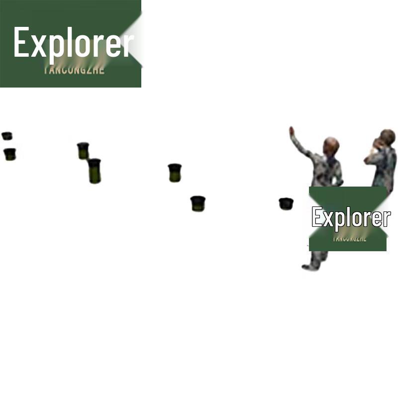 Explorer Hunter s Will Outdoor Obstacle Course Elements