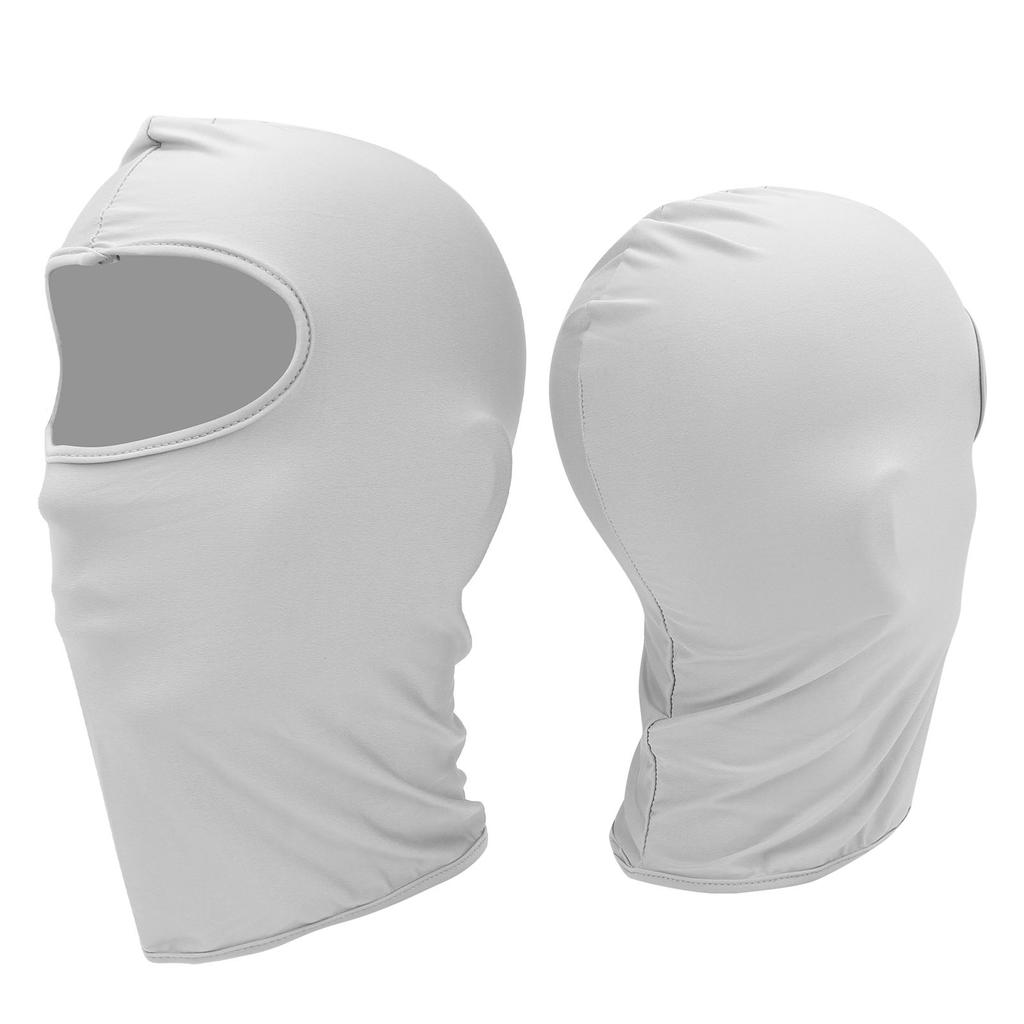 Outdoor Cycling Polyester Head Face Cover UV Protection Head Scarf MultiPurpose(gris )