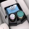Console Storage Double Cup Holders Wear-Resistant Car Seat Organizer Automotive Cup Holders  Auto