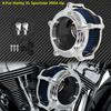 Motorcycle Air Cleaner Intake Filter Chrome For Harley Sportster XL48 Dyna FXDLS Touring Electra Road Glide Softail FLSTNSE