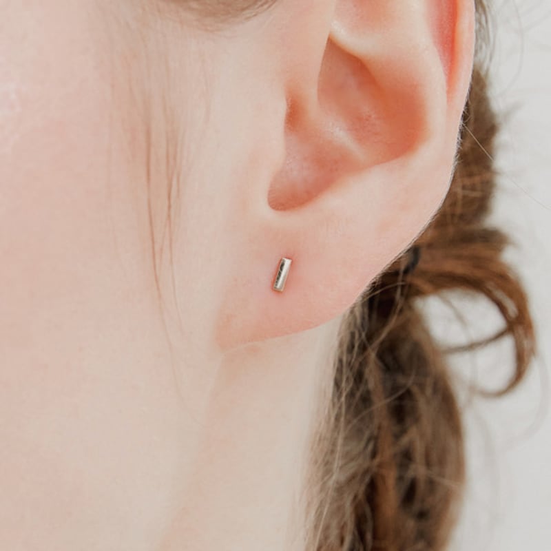 byweekend [Mamre]14k Stick earring(short)