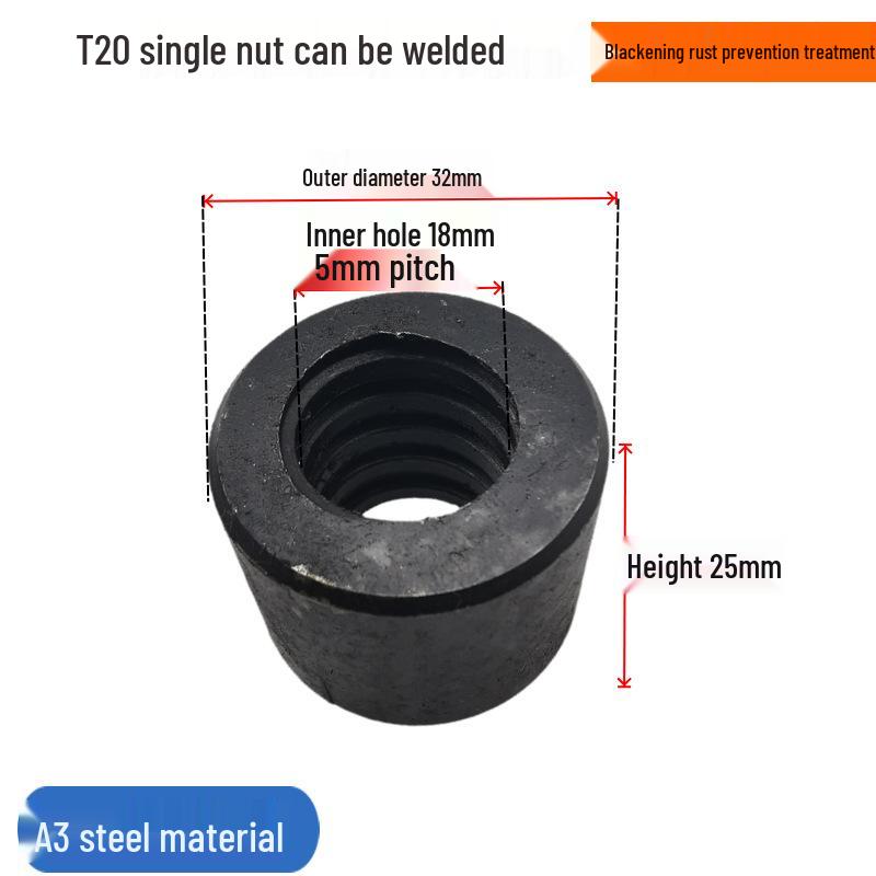 Деревообрабатывающий Т-образный набор панельных струбцин с резьбовыми стержнями и крепежом с шестигранной/круглой головкой