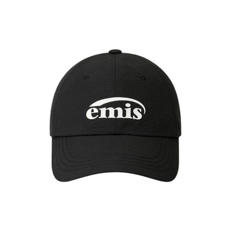 

EMIS NYLON BALL CAP-BLACK BLACK
