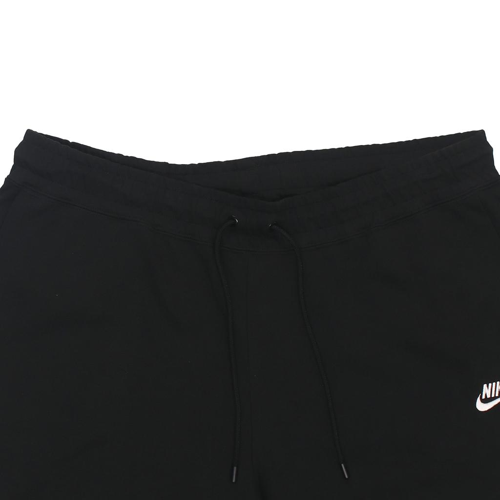 Nike Logo Print Minimalist Elastic Waist Mid Rise Drawstring Fitted Joggers Women Joggers Black DR6215-010