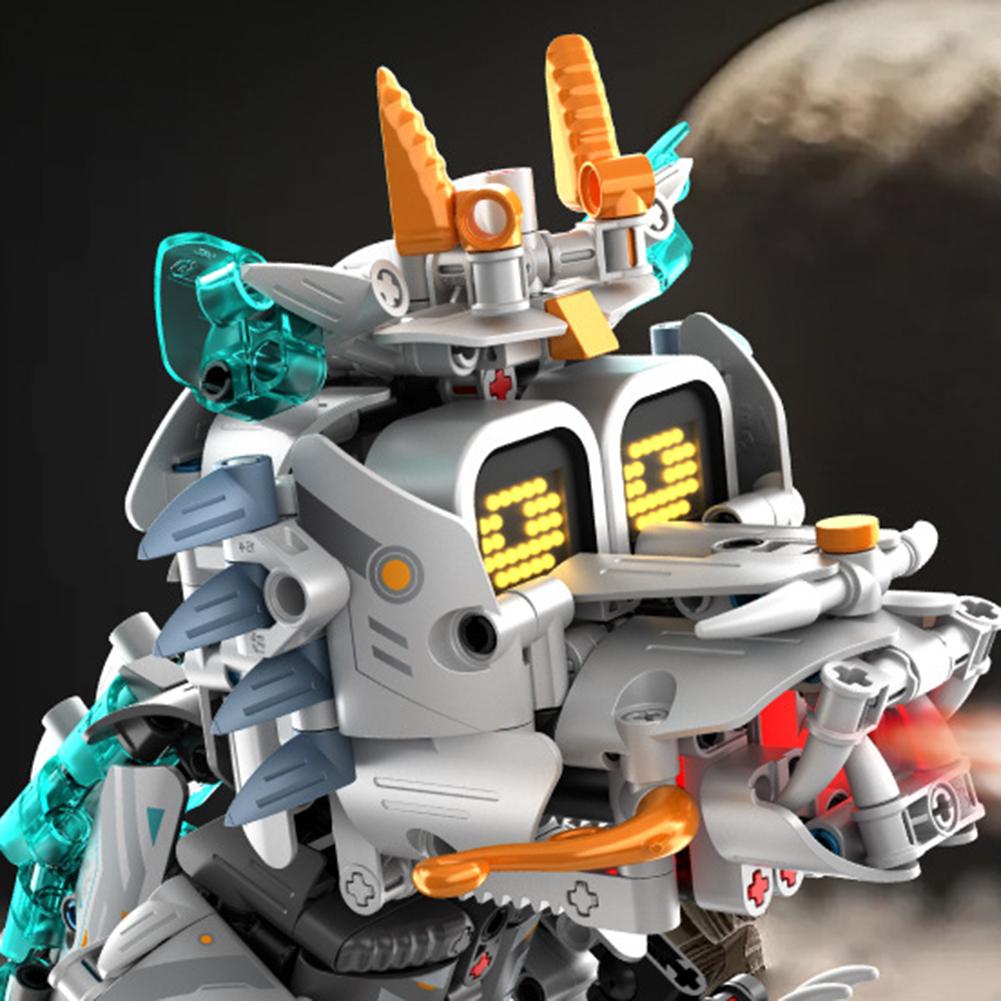 Robot Toys For Kids Science Building Block Kit Remote Control Programming Robot Toys Christmas Gifts For Boys Girls