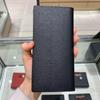 Daks Black Imported Leather Long Wallet Dbwa9e831bk