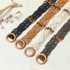 Ethnic Style Knitting Belt Chinese Knot Girls' Belt Fashion Creative Handmade DIY Skirt Belt