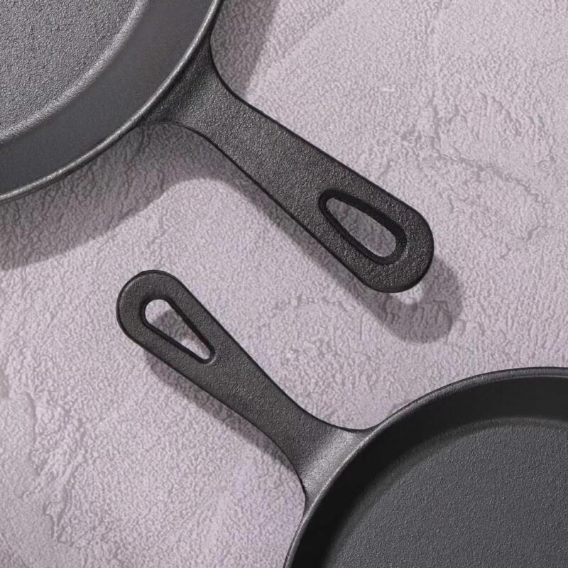 ZISIZ Cast Iron Non-stick Frying Pan