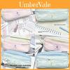 Minimalist Color Block Pencil Bag For School And Office Use