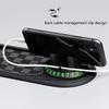 360 Degree Adjustable Car Phone Mount with AntiSlip Dashboards Holder Integrated Parking Number Sign for Mobile Device