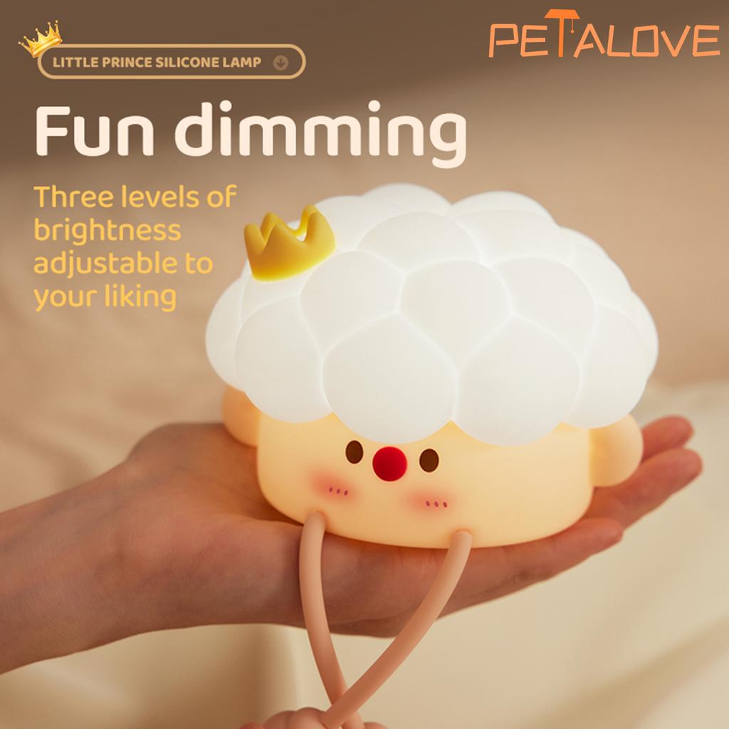 Capybara Night Light Rechargeable Mobile Smart Settings Timing Silicone Lamp Unique Bedside Decoration Pat Brightness Adjustment