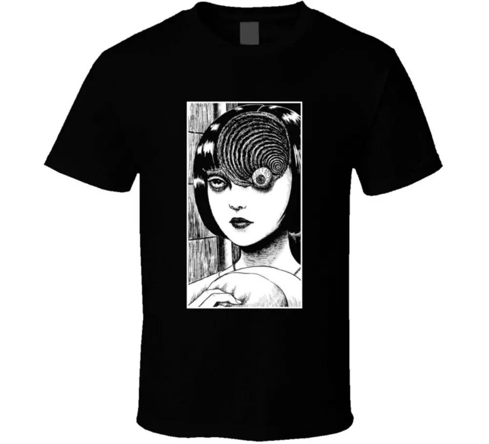 Japan Horror Uzumaki Halloween Japanese Movie Fan T Shirt Tee Gift New S