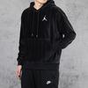 Jordan Sweatshirts Men's Black Hooded Moderate Regular CD5740-010