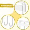Wall Mounted Badminton Racquet Rack Hanging Hook Large Capacity Sturdy Tennis Racket Holder
