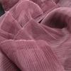 Handmade Pearlescent Floral Organza Wedding Stage Backdrop Fabric