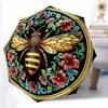 1PC Honeybee Ornament Folding Umbrella with 8 Frames, Automatic Open, Durable Frame, Quality Craftsmanship Yy250912149