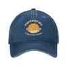 Pufferfish Is My Spirit Animal Fugu Baseball Cap Vintage Distressed Cotton Cartoon Snapback Unisex Style Outdoor Adjustable Hats