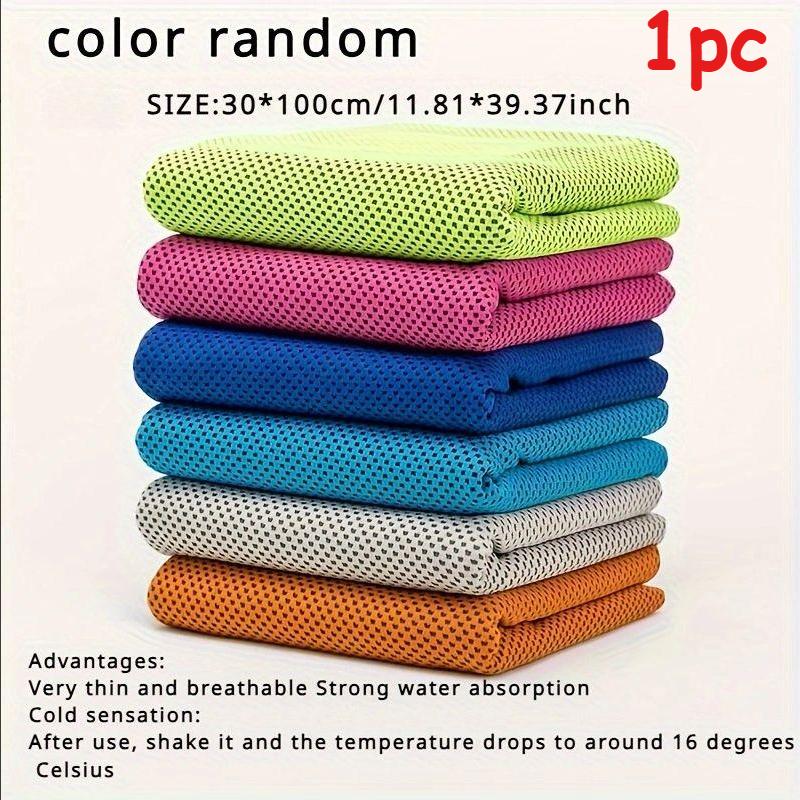 

5pcs/1pc Outdoor Personal Care Sports Quick-Drying Towel, Portable And Easy-to-Use Outdoor Sports Cooling Towel, Reusable