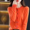 Pulover de lână pentru femei Qinghe Cașmir 50% Mătase 50% Lână Primăvară și Vară Lână Mânecă Scurtă Vestă fără Mâneci Moale și Confortabil