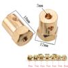 8pcs/lot Hexagon Coupling 12mm Tire Connector Coupling 2mm/3mm/4mm/5mm/6mm/8mm Hex Adapter for RC Cars Connecting Parts