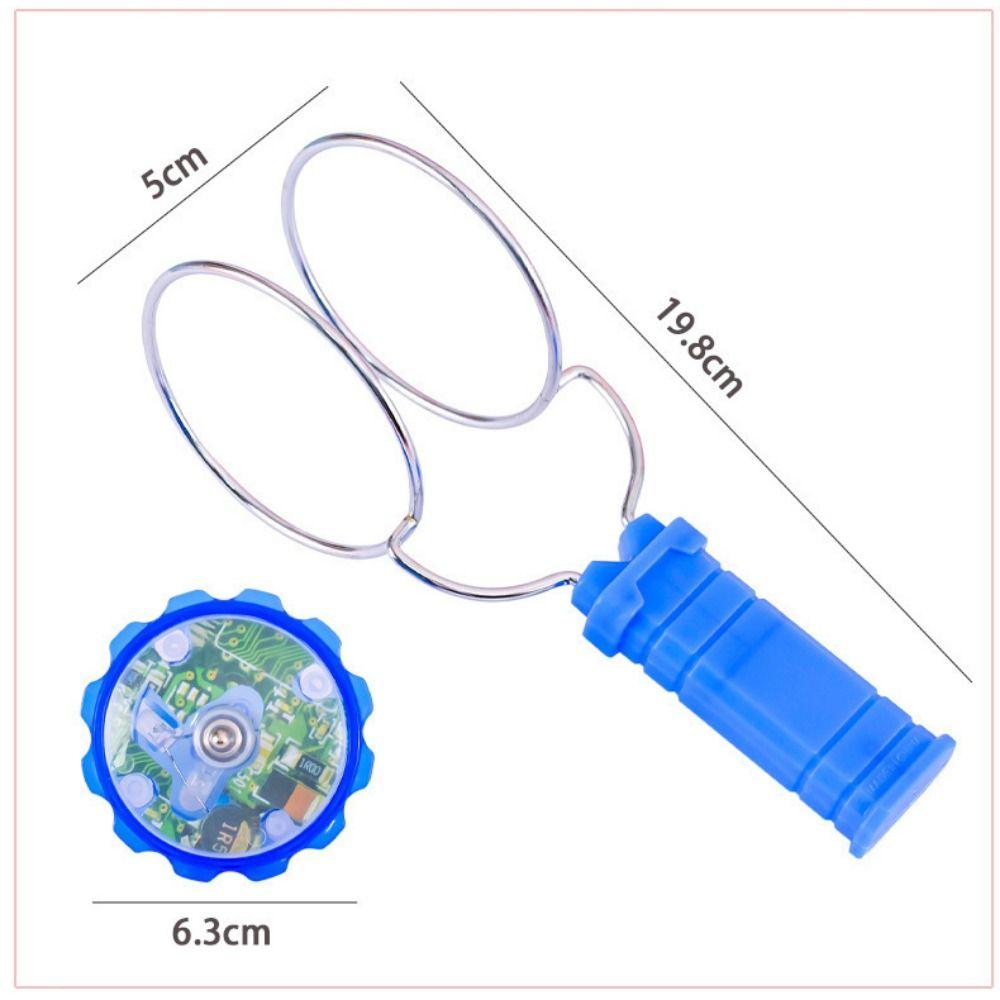 Plastic Magnetic Orbital Gyroscope Magnetic Adsorption Auto Glows Rotating Gyro Party Favors