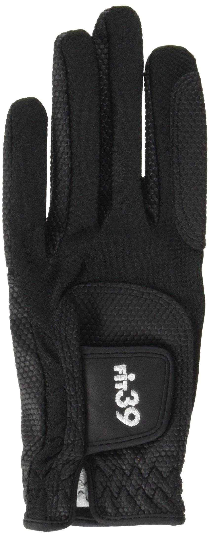 

Перчатка Mick Golf 39 FIT39 для левой руки, размер L (МИКРОФОН ГОЛЬФ) Черный/черный