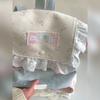 Versatile Shoulder Floral Canvas Schoolbag Backpack Fresh And Cute Girl Commuter Backpack Woman