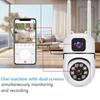 V380Pro Indoor 4MP HD WiFi Surveillance Camera with Night Vision & Voice Intercom